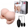 BAILE CRAZY BULL мастурбатор вагина-анус с вибрацией догги-стайл BM-009115Z-1