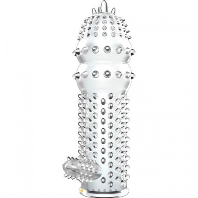 BAILE насадка на фаллос с закрытой головкой BI-10045D-0702